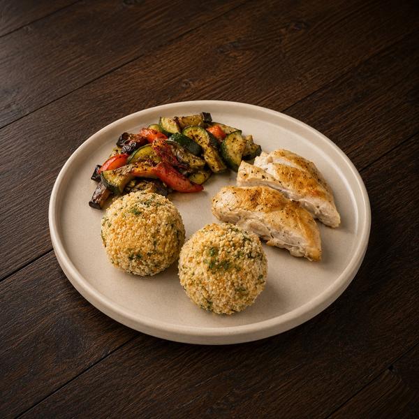 Cheesy Rice Balls